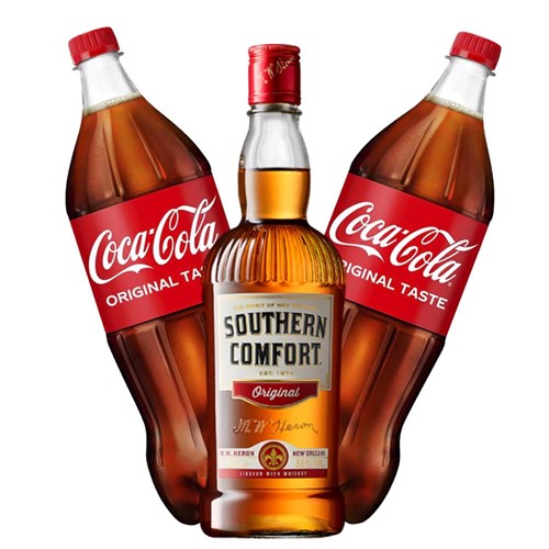 Southern Comfort with Coca-Cola Mixer